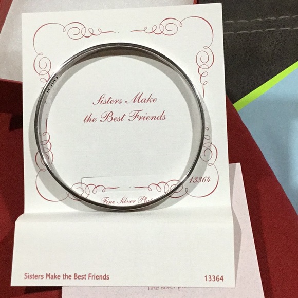 NWT Introducing Bangles from heaven, fine silver plate, bangle, bracelet - Picture 5 of 6